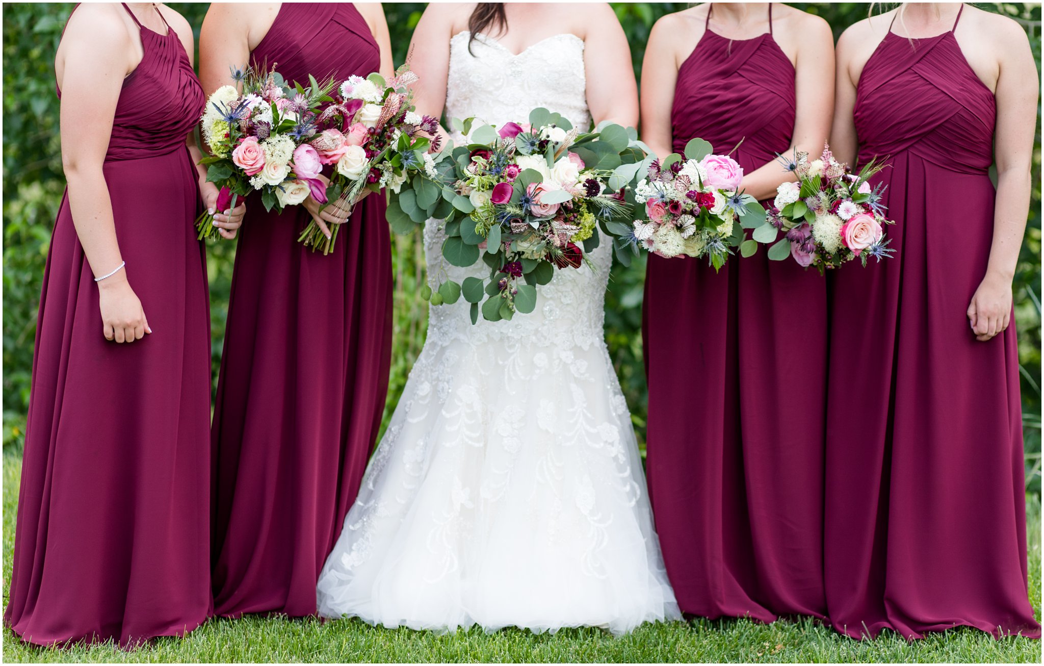 Kylee + Ryan: Rustic Ranch Wedding in Helena • Cheers MT  Rustic ranch  weddings, Burgundy bridesmaid dresses, Rustic wedding inspiration