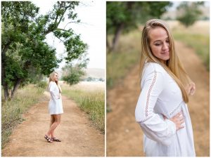 Sunflower Field Senior Shoot - kellyvandykephotography.com