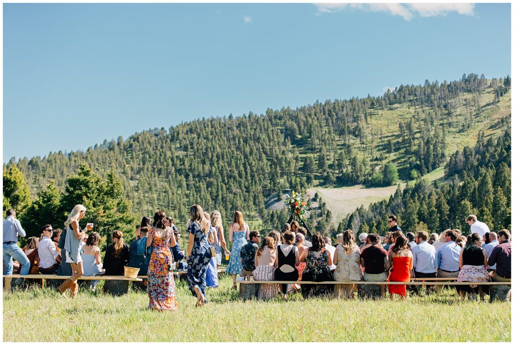 Great Divide Ski Area Montana Wedding